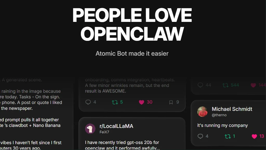 Atomic Bot showcase image